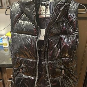 SAM. Black Puffer Vest for Women